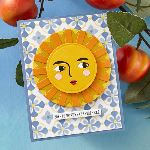 Spellbinders Etched Dies From La Dolce Vita-Under The Sun - 5A0032LG-1H4BT