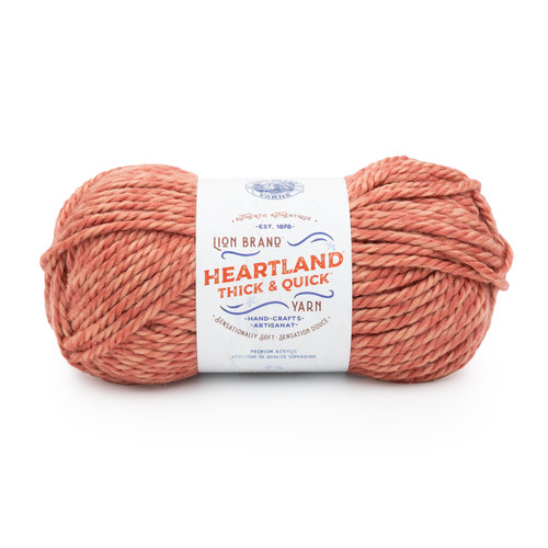 3 Pack - Lion Brand Heartland Thick & Quick Yarn-Fairmount - 5A0032DH-1H43S - 023032120706