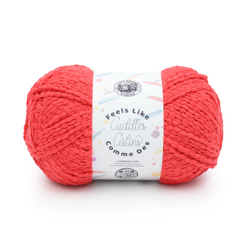 Lion Brand Feels Like Cuddles Yarn-Grenadine - 5A0032DC-1H42S - 023032174846