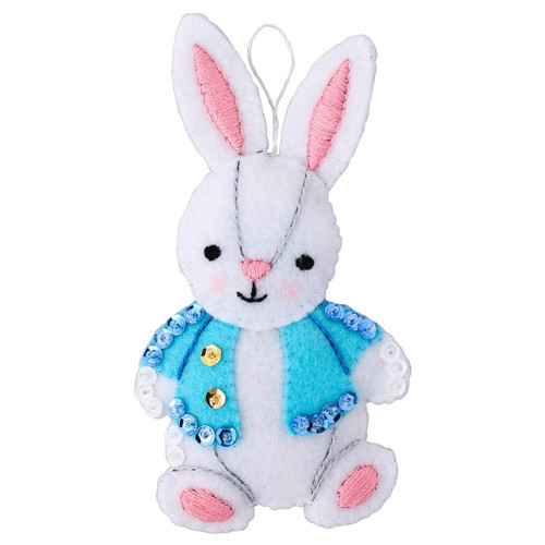 Bucilla Felt Ornaments Applique Kit Set Of 6-Toyland Treasures - 5A00326N-1H3VP