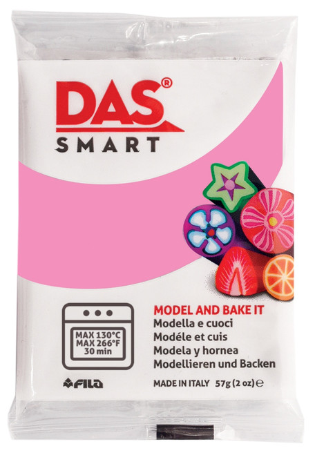 DAS Smart Oven Hardening Clay 2oz-Rose - 5A002ZZ0-1H1H9 - 8000144004171