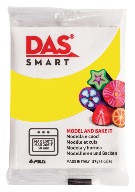 DAS Smart Oven Hardening Clay 2oz-Lemon Yellow - 5A002ZZ0-1H1HP - 8000144003990 DAS Smart Oven Hardening Clay 2oz-Lemon Yellow - 5A002ZZ0-1H1HP - 8000144003990