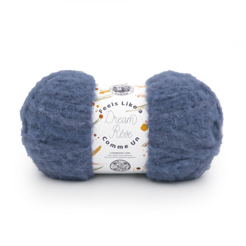 Lion Brand Feels Like A Dream Yarn-Dusty Blue - 5A0032DF-1H43B - 023032173504