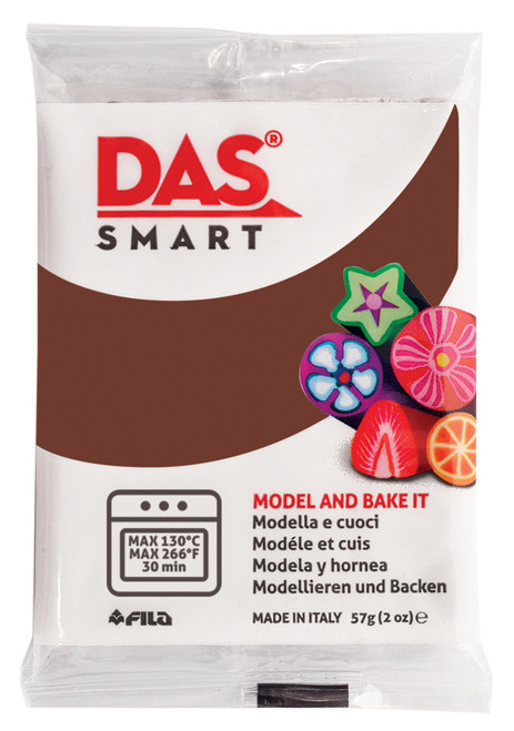 DAS Smart Oven Hardening Clay 2oz-Chocolate - 5A002ZZ0-1H1HR - 8000144004782