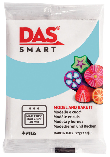 6 Pack - DAS Smart Oven Hardening Clay 2oz-Quartz Blue - 5A002ZZ0-1H1J3 - 8000144005925
