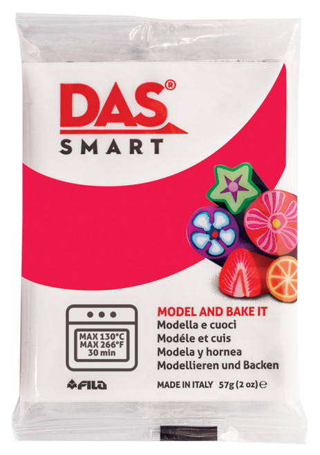DAS Smart Oven Hardening Clay 2oz-Carmine Red - 5A002ZZ0-1H1HY - 8000144004423