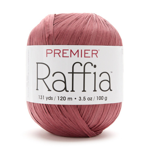 3 Pack - Premier Yarn Raffia -Brick - 5A0032D9-1H41G - 840166847183