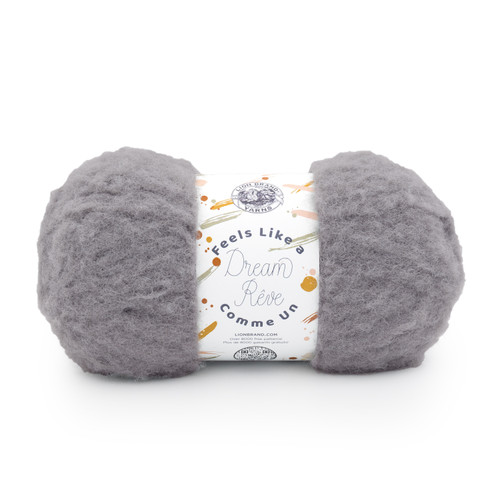 Lion Brand Feels Like A Dream Yarn-Sleet - 5A0032DF-1H42V - 023032173610