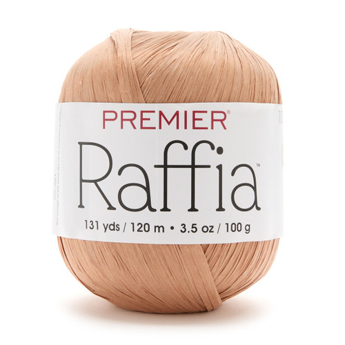 3 Pack - Premier Yarn Raffia -Straw - 5A0032D9-1H41S - 840166847176