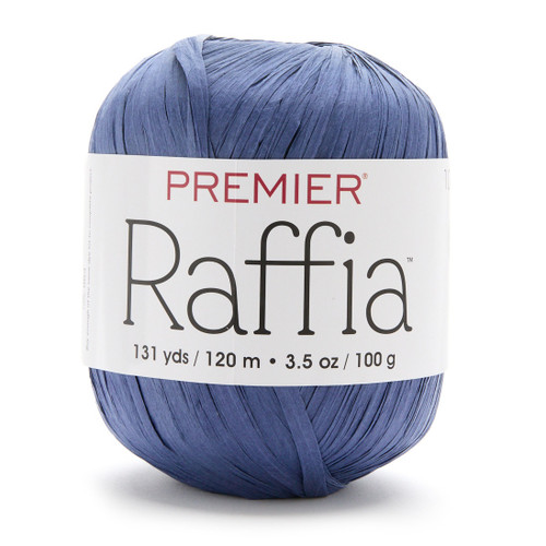 3 Pack - Premier Yarn Raffia -Dark Denim - 5A0032D9-1H41X - 840166847206 3 Pack - Premier Yarn Raffia -Dark Denim - 5A0032D9-1H41X - 840166847206