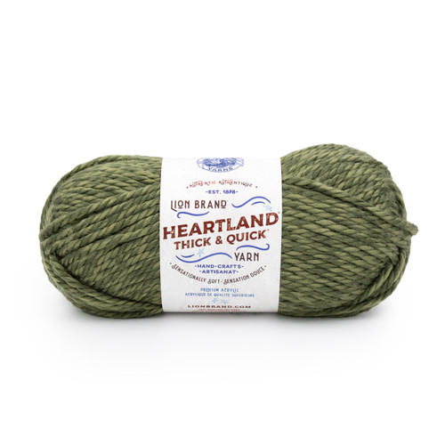 Lion Brand Heartland Thick & Quick Yarn-Griffith - 5A0032DH-1H43N - 023032120645