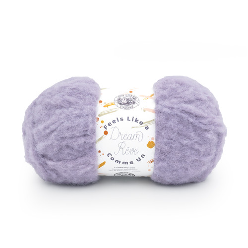 Lion Brand Feels Like A Dream Yarn-Lavender Mist - 5A0032DF-1H43R - 023032173573
