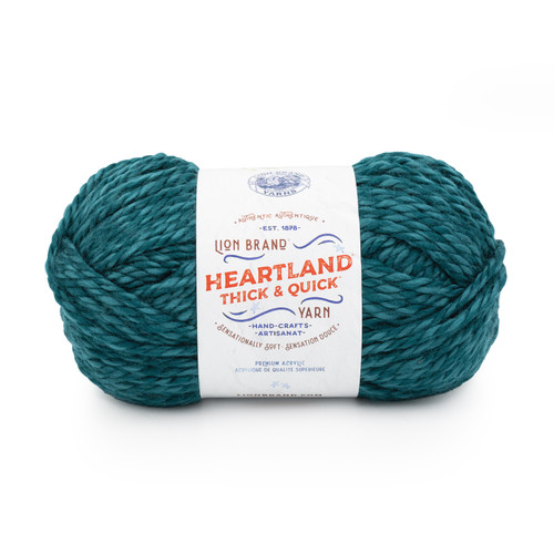 Lion Brand Heartland Thick & Quick Yarn-Dolores - 5A0032DH-1H43X - 023032120676