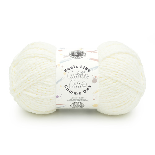 Lion Brand Feels Like Cuddles Yarn-Cream - 5A0032DC-1H429 - 023032174778 Lion Brand Feels Like Cuddles Yarn-Cream - 5A0032DC-1H429 - 023032174778