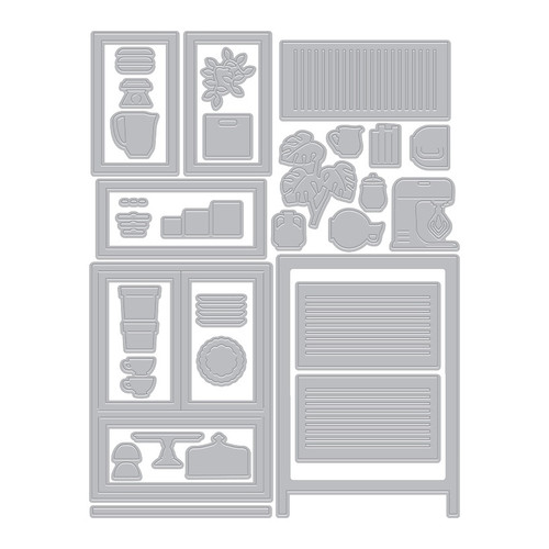 Hero Arts Die Set-Classic Cabinet - 5A0032KX-1H49F Hero Arts Die Set-Classic Cabinet - 5A0032KX-1H49F
