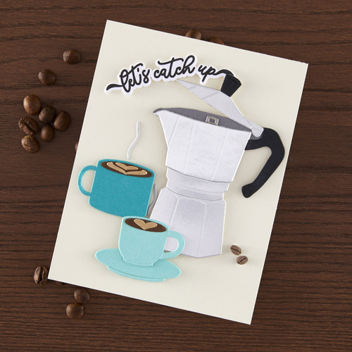 Hero Arts Die Set-Stovetop Espresso - 5A0032L6-1H49G Hero Arts Die Set-Stovetop Espresso - 5A0032L6-1H49G