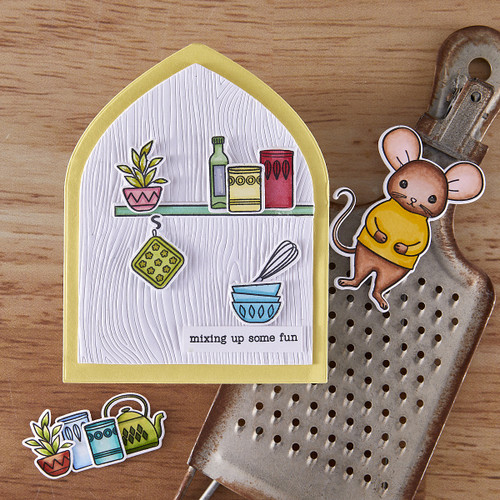 Hero Arts Clear Stamps 4"X6"-On The Shelf - 5A0032L2-1H49R