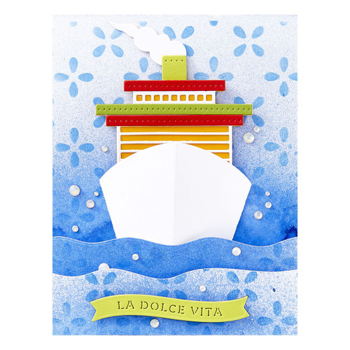 Spellbinders Etched Die-La Dolce Vita Banners - 5A0032M0-1H49X