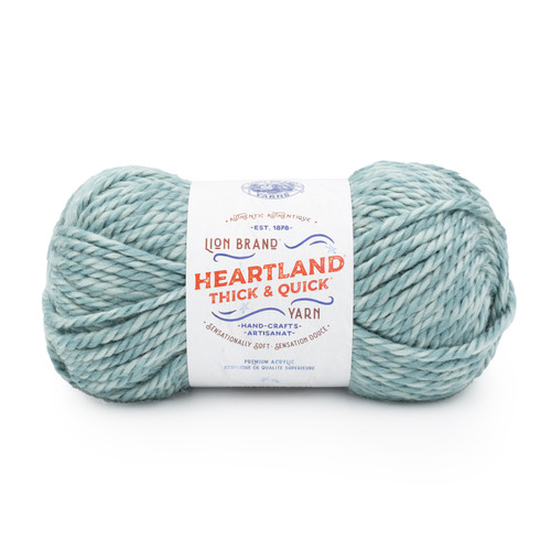 3 Pack - Lion Brand Heartland Thick & Quick Yarn-Piedmont - 5A0032DH-1H42F - 023032120690