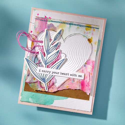 Spellbinders Embossing Folder By Dina Wakley-Lined Circles, Modern Botanicals - 5A0032LH-1H4BH Spellbinders Embossing Folder By Dina Wakley-Lined Circles, Modern Botanicals - 5A0032LH-1H4BH