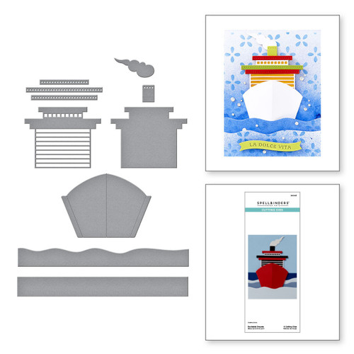 Spellbinders Etched Dies From La Dolce Vita-Deckside Dreams - 5A0032LF-1H4BM Spellbinders Etched Dies From La Dolce Vita-Deckside Dreams - 5A0032LF-1H4BM