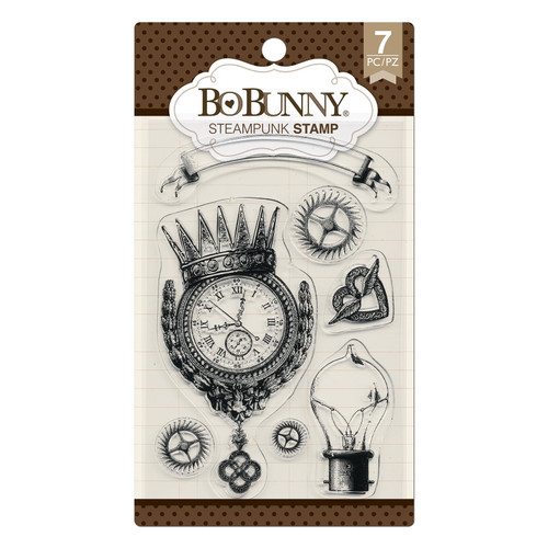 BoBunny Clear Stamps-Steampunk - 7310259 - 665573102591