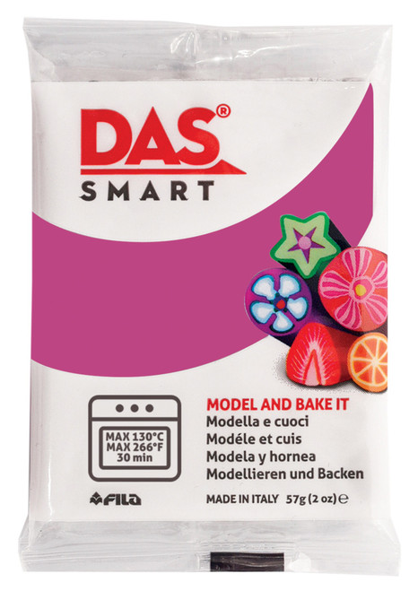 DAS Smart Oven Hardening Clay 2oz-Geranium - 5A002ZZ0-1H1HN - 8000144004249
