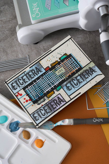 Sizzix Thinlits Die Set 5/Pkg by Seth Apter-Tracks - 5A002MWS-1GPB9