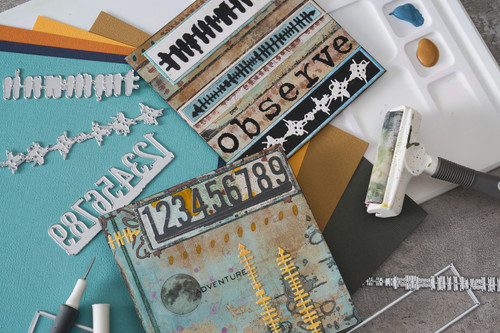 Sizzix Thinlits Die Set 7/Pkg by Seth Apter-Borderlines - 5A002MVZ-1GPC0