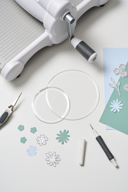 Sizzix Circular Cutting Pads 2/Pkg-3.5" & 5" - 5A002MVF-1GPBK