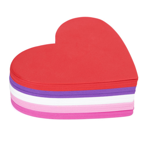 CousinDIY Foam Cutouts 6.5" 35/Pkg-Heart 5A002LT8-1GNH6
