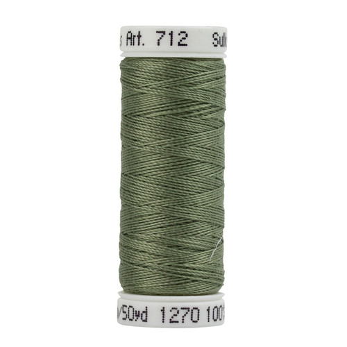 Sulky Cotton Petites Thread 12wt 50yd-Dark Gray Khaki - 5A003385-1H4WX - 727072001239