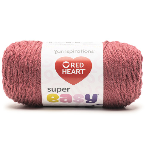 Red Heart Super Easy Yarn-Farmhouse Red - 5A002X8N-1GY7W - 073650100086