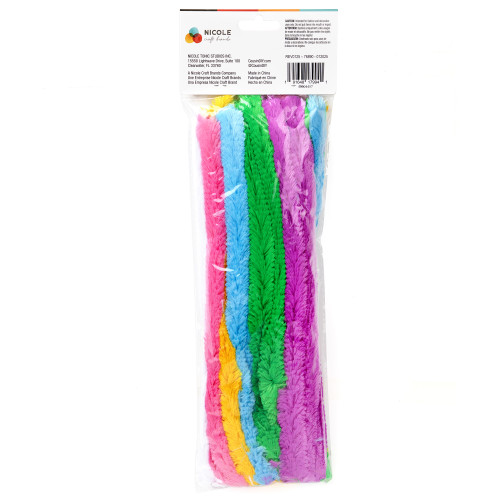 CousinDIY Chenille Stems 24/Pkg-Pastel - 5A002LT9-1GNHJ CousinDIY Chenille Stems 24/Pkg-Pastel - 5A002LT9-1GNHJ