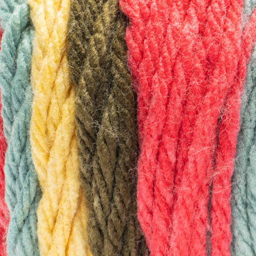 Red Heart Super Easy Stripes Yarn-Garden Party - 5A002X8P-1GY71