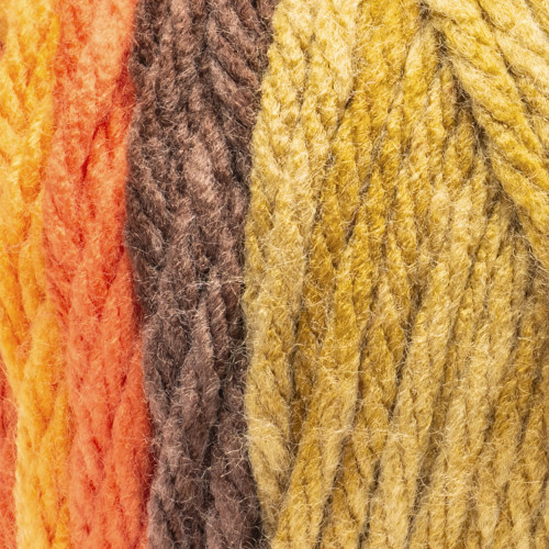 Red Heart Super Easy Stripes Yarn-Bonfire - 5A002X8P-1GY76