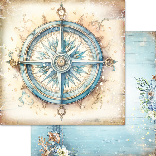 Memory Place Double-Sided Collection Pack 8"X8"-Sail Away - 5A0032T6-1H4HW