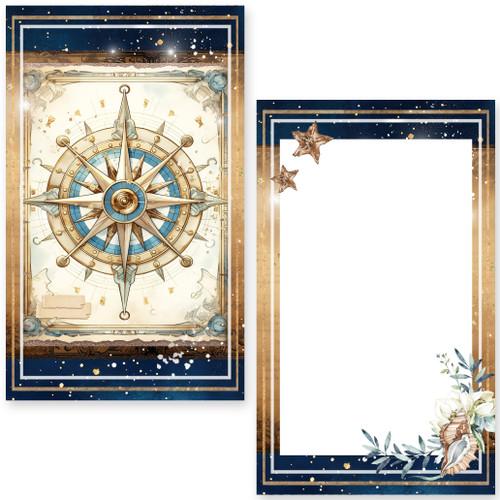 Memory Place Journal Card Pack 20/Pkg-Sail Away - 5A0032SJ-1H4HY