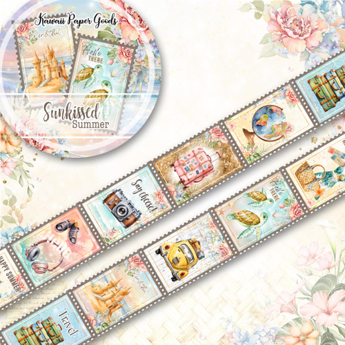 Memory Place Washi tape 15mmx5m-Sunkissed Summer 5A0032SD-1H4JM