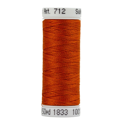 Sulky Cotton Petites Thread 12wt 50yd-Pumpkin Pie - 5A003385-1H4P7 - 727072002403 Sulky Cotton Petites Thread 12wt 50yd-Pumpkin Pie - 5A003385-1H4P7 - 727072002403
