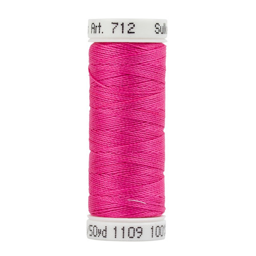 Sulky Cotton Petites Thread 12wt 50yd-Hot Pink - 5A003385-1H4PG - 727072002038