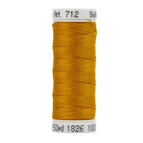 Sulky Cotton Petites Thread 12wt 50yd-Galley Gold - 5A003385-1H4SR - 727072002380
