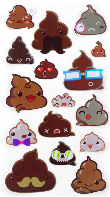 6 Pack - Sticko Stickers-Funny Frosting - E5201271