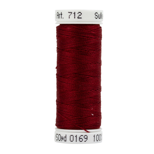 6 Pack - Sulky Cotton Petites Thread 12wt 50yd-Cabernet Red - 5A003385-1H4VM - 727072001826