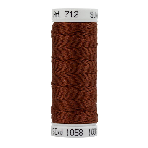 6 Pack - Sulky Cotton Petites Thread 12wt 50yd-Tawny Brown - 5A003385-1H4PN - 727072000836