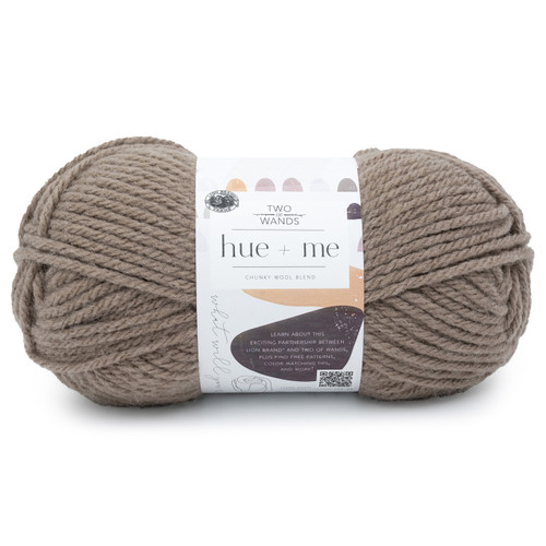 3 Pack - Lion Brand Hue & Me Yarn-Warm Stone - 617-1GHPG - 023032171777
