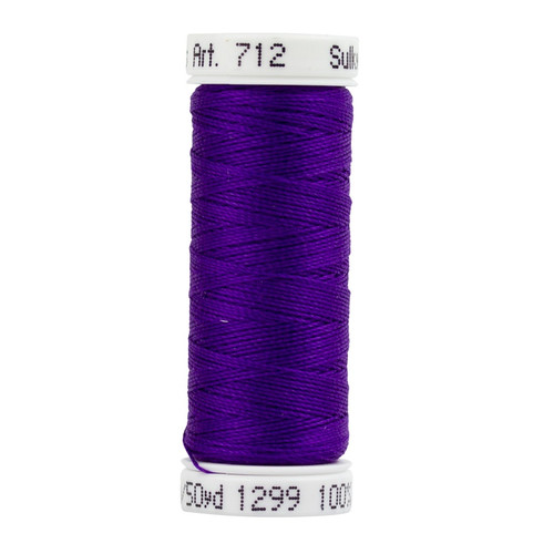 6 Pack - Sulky Cotton Petites Thread 12wt 50yd-Purple Shadow - 5A003385-1H4RR - 727072001307