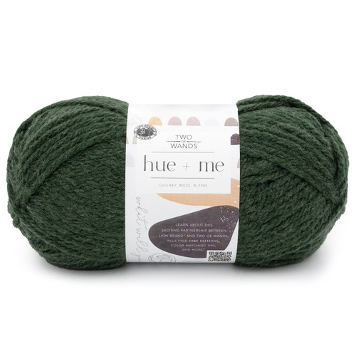 3 Pack - Lion Brand Hue & Me Yarn-Night Forest - 617-1GHP7 - 023032171715