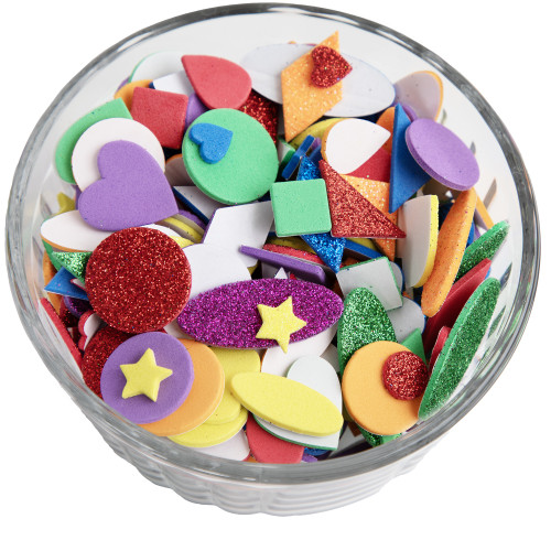 3 Pack - CousinDIY Foam Sticker Pieces Variety Pack 500/Pkg-Assorted - 5A002LTB-1GNHH 3 Pack - CousinDIY Foam Sticker Pieces Variety Pack 500/Pkg-Assorted - 5A002LTB-1GNHH