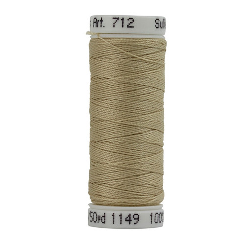 6 Pack - Sulky Cotton Petites Thread 12wt 50yd-Deep Ecru - 5A003385-1H4SH - 727072000980